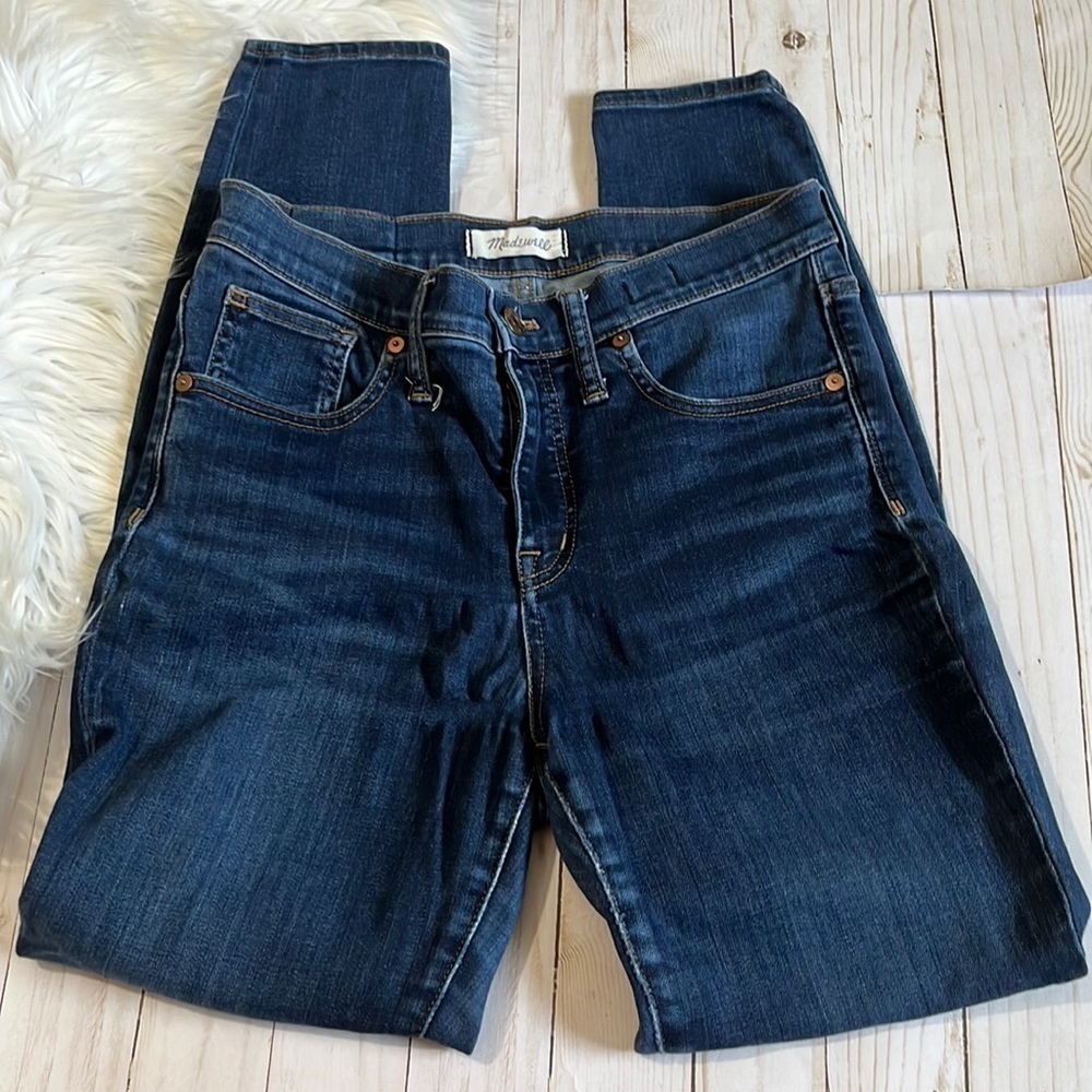 Madewell high rise skinny jeans size 28